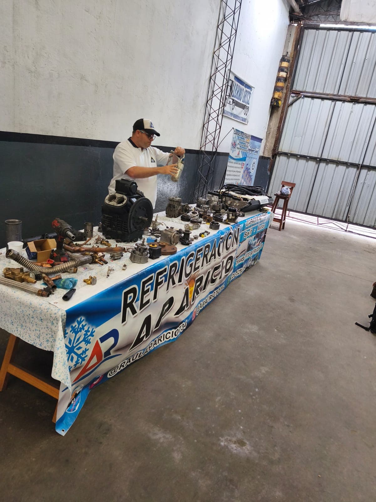 Otro evento — capacitación técnica de Los Calvos Compresores