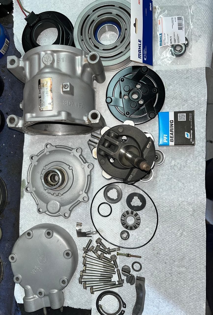 Kit reparacion — taller de Los Calvos Compresores, reparación de compresores de aire acondicionado automotor